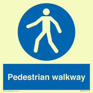 Pedestrian walkway